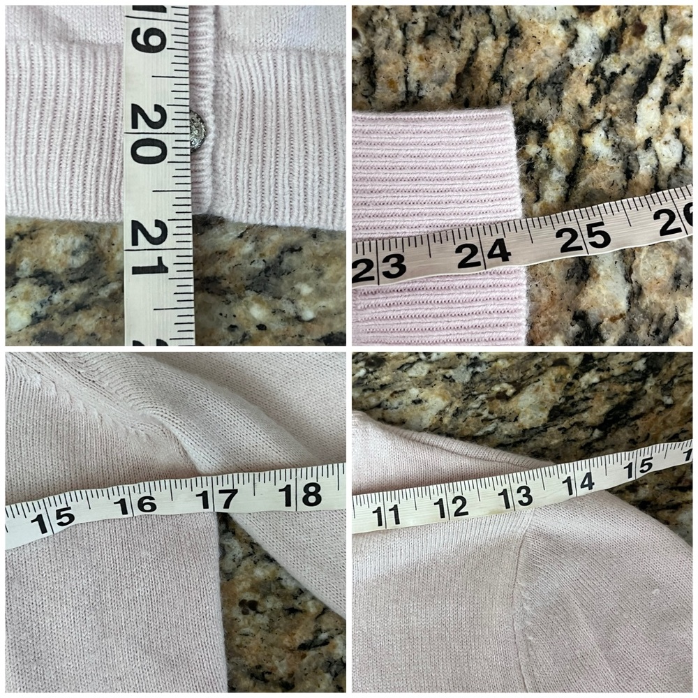 New York & Company Pink Cardigan Sweater S Y2K Coquette Cottagecore Soft Girl - Picture 6 of 10